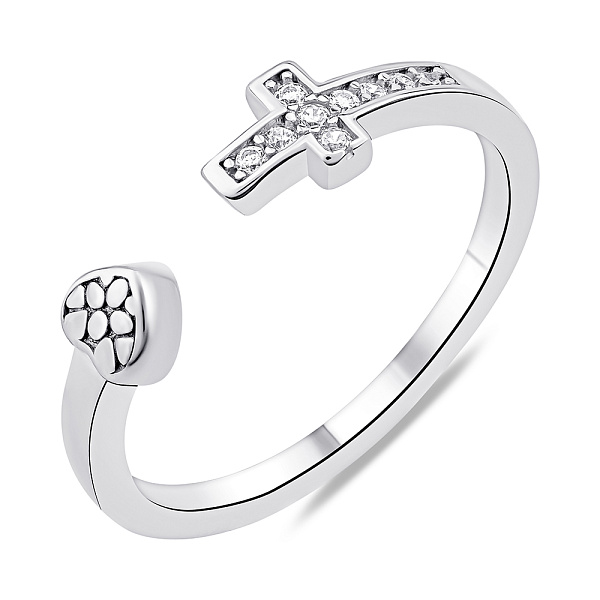 Серебряное кольцо с фианитами (арт. 7501/7005) – изображение 1