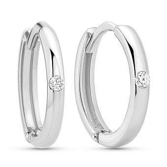 Золотые серьги с бриллиантами (арт. С011708б)