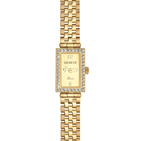 Кварцевые женские часы из желтого золота (арт. 260080ж) – изображение 2