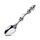 Серебряная кофейная ложка Листья (арт. 7922/9048) – изображение 1