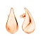 Серьги-пусеты Капля из красного золота (арт. 1091497/1) – изображение 1