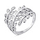 Серебряное кольцо Веточка с фианитами (арт. 7501/6770) – изображение 1