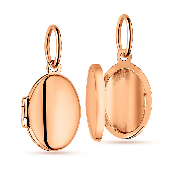 Золотой кулон для фотографии (арт. 422770/2) – изображение 1