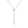 Серебряное колье без камней (арт. 7507/781) – изображение 1
