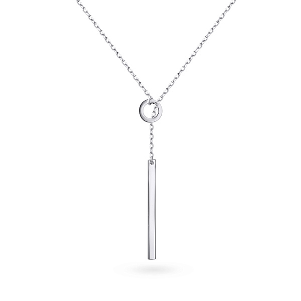 Серебряное колье без камней (арт. 7507/781) – изображение 1