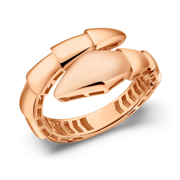 Кольцо из красного золота Змея (арт. 156335) – изображение 1