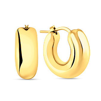 Фото Сережки Francelli з жовтого золота (арт. 109770/20ж)