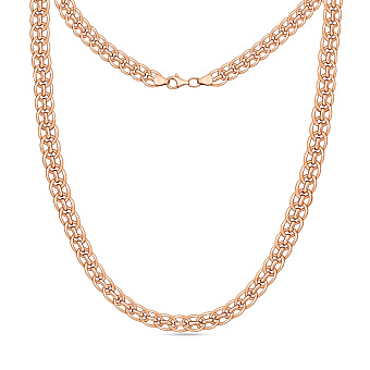 Золоте кольє з декоративним плетінням (арт. 350268)