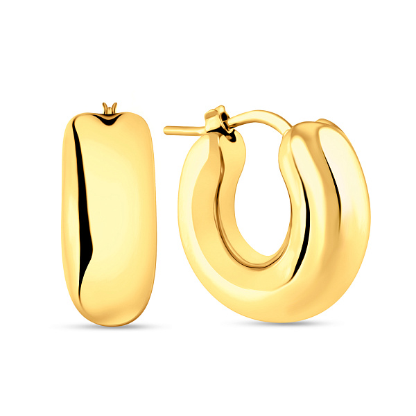 Серьги Francelli из желтого золота (арт. 109770/20ж) – изображение 1