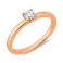 Золота каблучка з діамантом (арт. К011162010) – зображення 1
