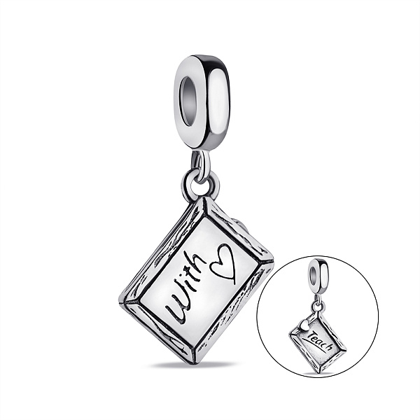 Шарм из серебра без камней (арт. 7903/4268) – изображение 1