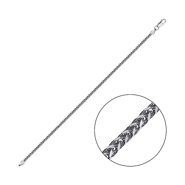 Серебряный браслет без камней (арт. 0313503) – изображение 1
