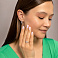 Серебряное кольцо с фианитами (арт. 7501/1547К) – изображение 3