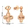 Золотые серьги с подвесками (арт. 1092041) – изображение 5