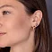 Серьги-кольца из красного золота (арт. 1091092/20) – изображение 3