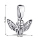 Серебряный подвес Ангел (арт. 7503/1012пю) – изображение 2