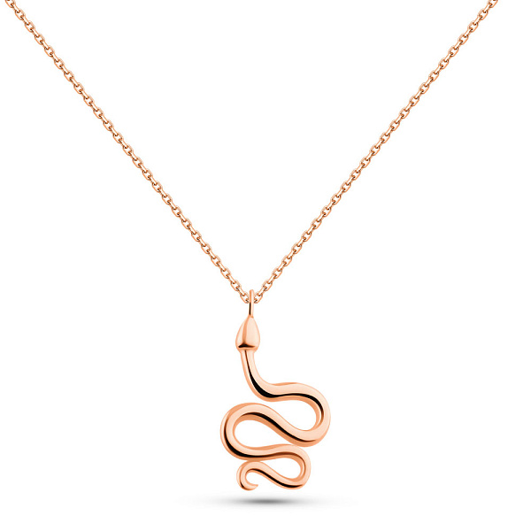 Золоте кольє Змія (арт. 352596) – зображення 1