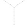 Серебряное колье-галстук с фианитами (арт. 7507/2523) – изображение 1
