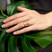 Золота каблучка незамкнута Francelli з фіанітами (арт. 154688ж) – зображення 3
