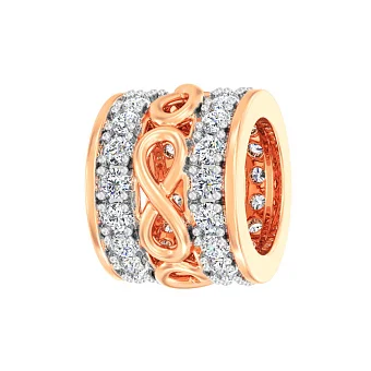 Шарм Нескінченність з червоного золота (арт. 440664)