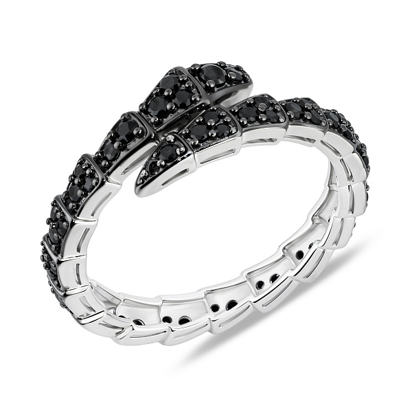 Серебряное кольцо Змея с чернением (арт. 7501/8497ч) – изображение 1