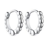 Фото Серьги-кольца из серебра (арт. 7502/4867/10)