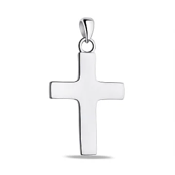 Срібний кулон Хрестик  (арт. 7503/3920/2)