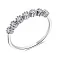 Каблучка срібна з фіанітами (арт. 7501/6261) – зображення 1