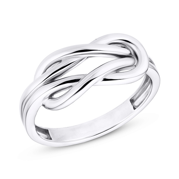 Кольцо серебряное без вставок (арт. 7501/1080р) – изображение 1