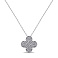 Серебряное колье с фианитами (арт. 7507/2140) – изображение 1