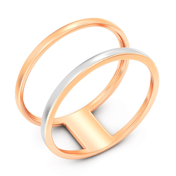 Золотое кольцо без камней (арт. 140780) – изображение 1