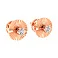 Детские золотые серьги с фианитами (арт. 110507) – изображение 1