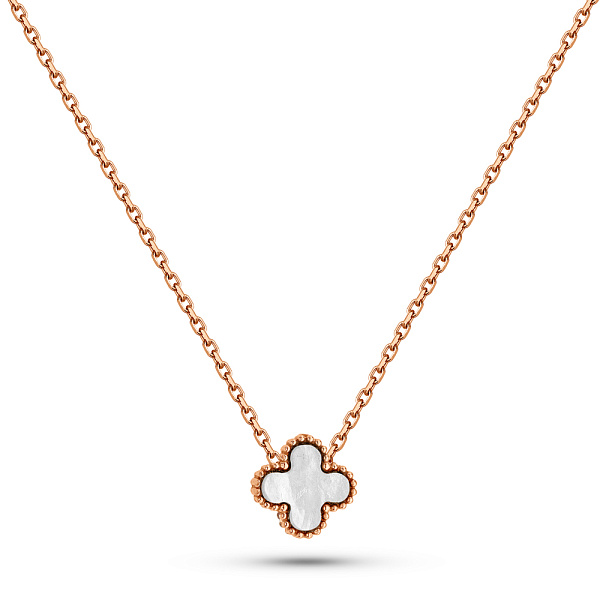 Золоте кольє з перламутром (арт. 352773/8п) – зображення 1