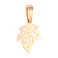 Золотая подвеска «Листочек» (арт. 440413) – изображение 1