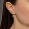 Серьги для детей из красного золота (арт. 105401) – изображение 2