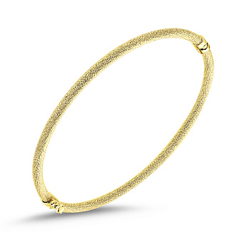 Фото Жесткий золотой браслет (арт. 3261092ж)