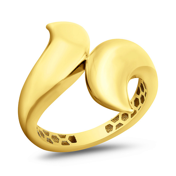 Кольцо из желтого золота без камней (арт. 156611ж) – изображение 1