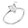 Серебряное кольцо с фианитом (арт. 7501/6486) – изображение 2