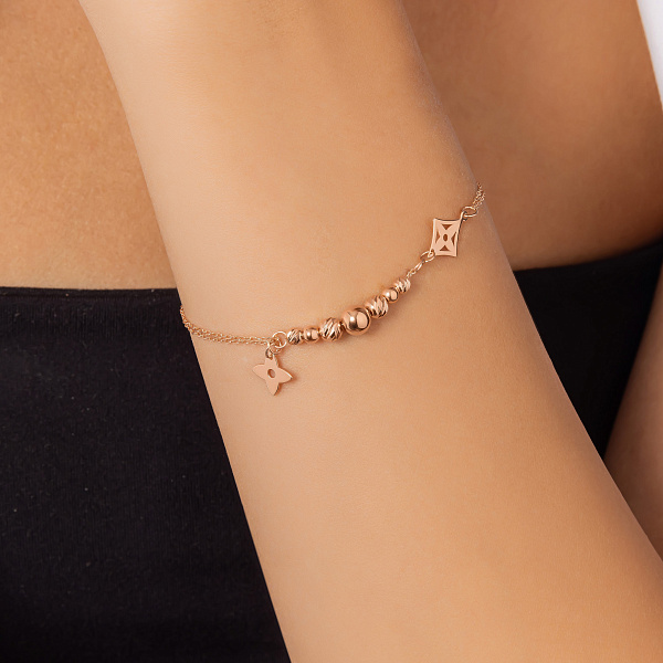 Браслет з червоного золота (арт. 326925) – зображення 2