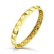 Жесткий браслет из желтого золота (арт. 3261005/8ж)