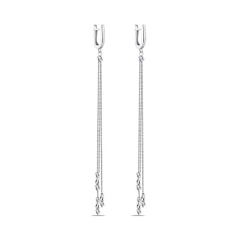 Срібні сережки Trendy Style без каміння (арт. 7502/4269)