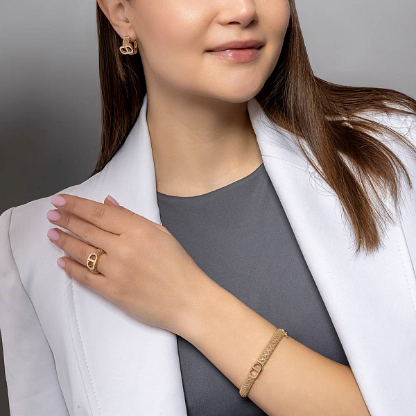 Золоті сережки (арт. 1091717) – зображення 5