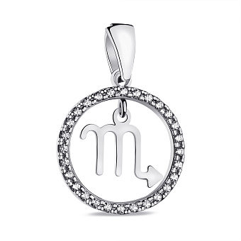 Срібний підвіс Скорпіон (арт. 7503/А054скпю)