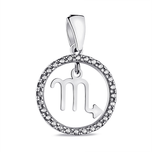 Срібний підвіс Скорпіон (арт. 7503/А054скпю) – зображення 1