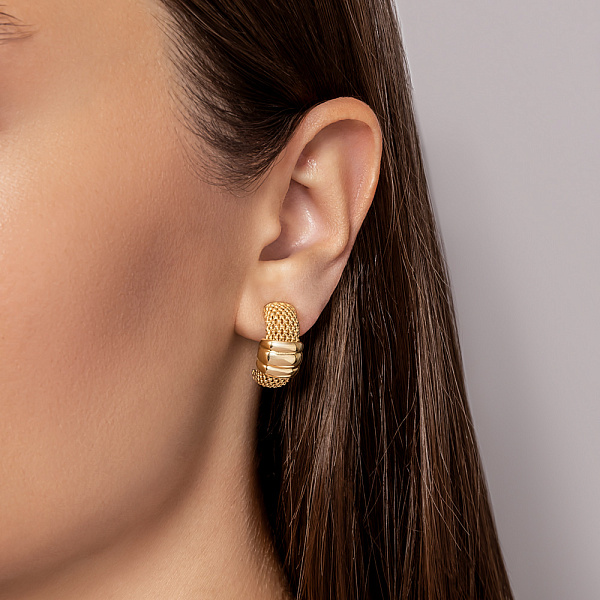 Сережки з жовтого золота (арт. 1091951ж) – зображення 2