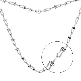 Кольє зі срібла Trendy Style (арт. 7507/2008)
