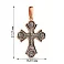 Золотой нательный крестик "Распятие Господне" (арт. 501670) – изображение 3