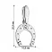 Серебряный кулон Подкова (арт. 7503/3955р) – изображение 2