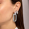 Серьги из белого золота Francelli (арт. е1091886б) – изображение 2