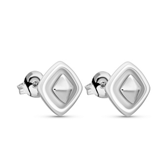 Серебряные серьги с керамикой (арт. 7518/1908297кмб)